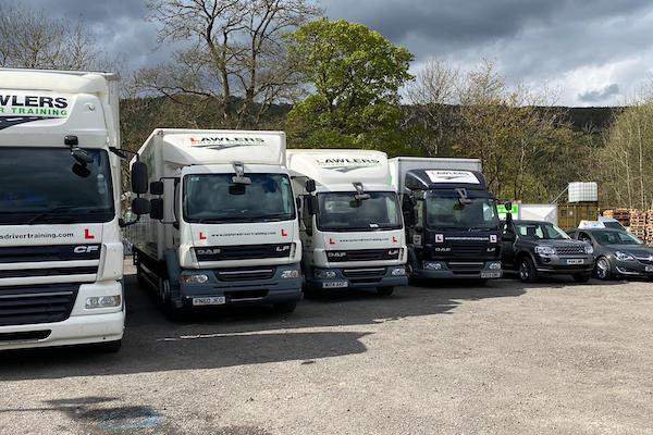 HGV fleet for company training near Bradford